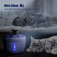 Kot domowy fontanna USB automatyczny dozownik do wody dla kota miska podajnika LED Light inteligentny pies dozownik do wody dla kota karma dla zwierząt domowych 3